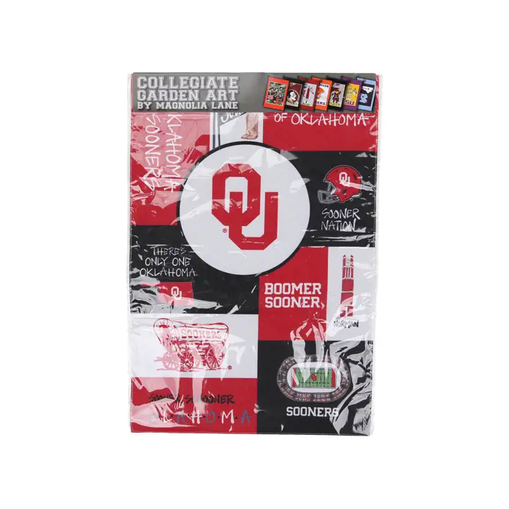 Drapeau de jardin collage Oklahoma Sooners ast