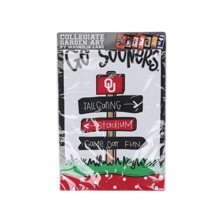 Drapeau de jardin des Oklahoma Sooners