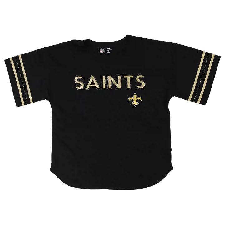 T-shirt Femme NFL New Orleans Saints Extra Point 22 BLK