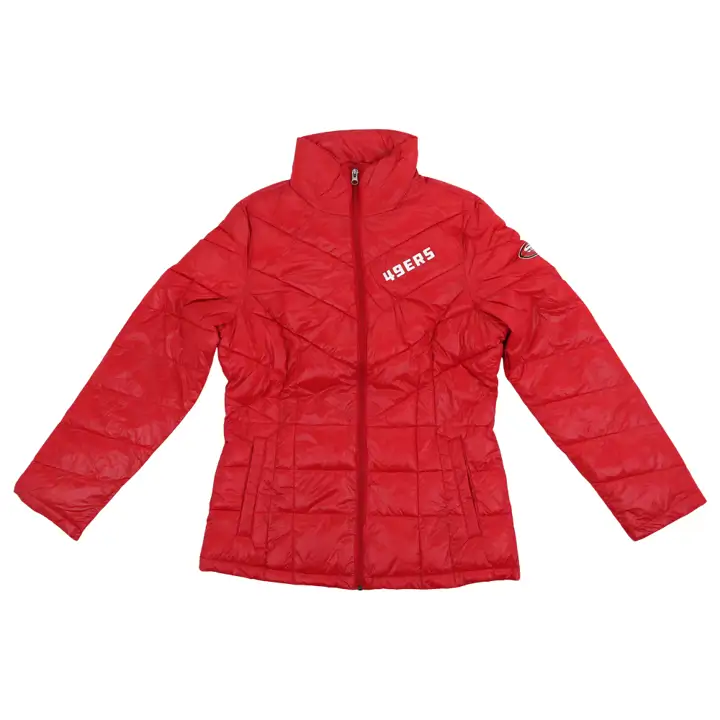 Veste matelassée pour femme San Francisco 49ers NFL Tailgate 22 R