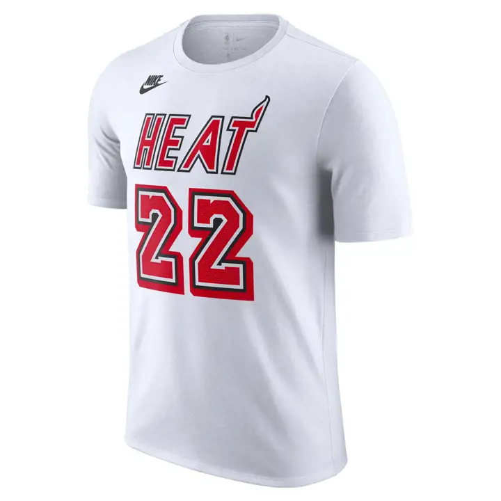 T-shirt Joueur NBA HWC MIAMI HEAT 22 JIMMY BUTLER wht