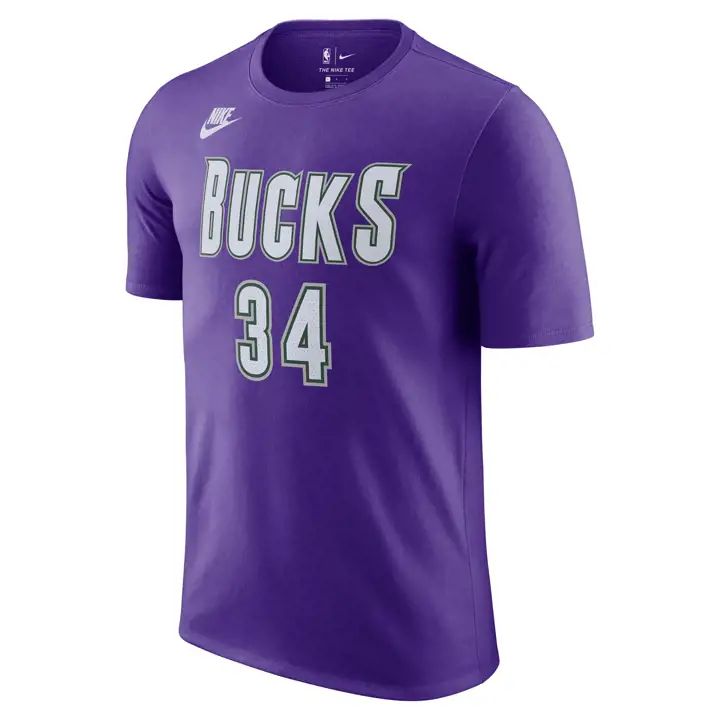T-shirt NBA HWC Milwaukee Bucks Joueur 22 Giannis Antetokounmpo