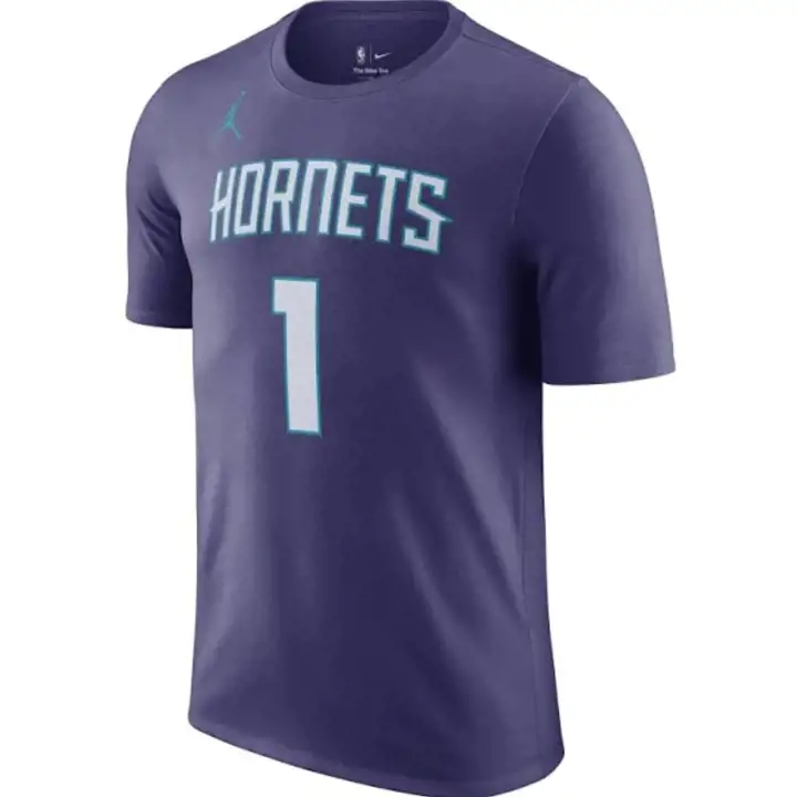 T-SHIRT CHARLOTTE HORNETS NBA STATEMENT POUR HOMME LAMELO BALL