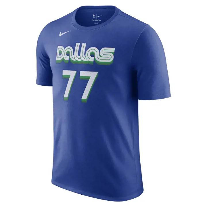 T-shirt Dallas Mavericks NBA City Edition N&N 22 LUKA DONCIC