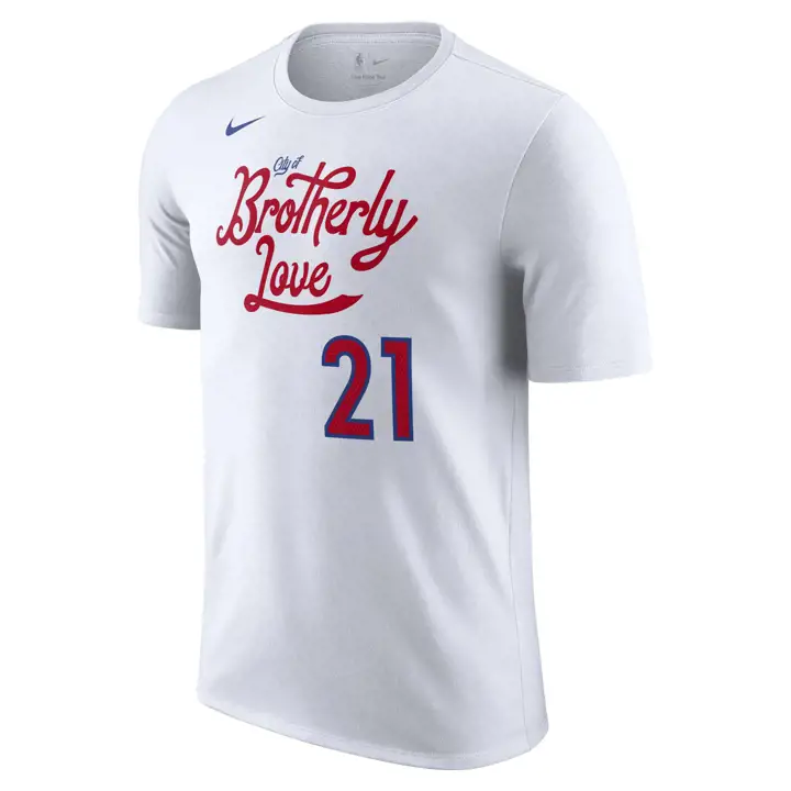 T-shirt PHILADELPHIA 76ERS NBA City Edition N&N 22 JOEL EMBIID
