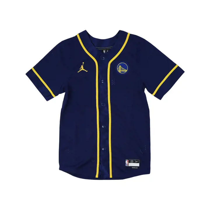 GOLDEN STATE WARRIORS Maillot de Baseball NBA CTS blk