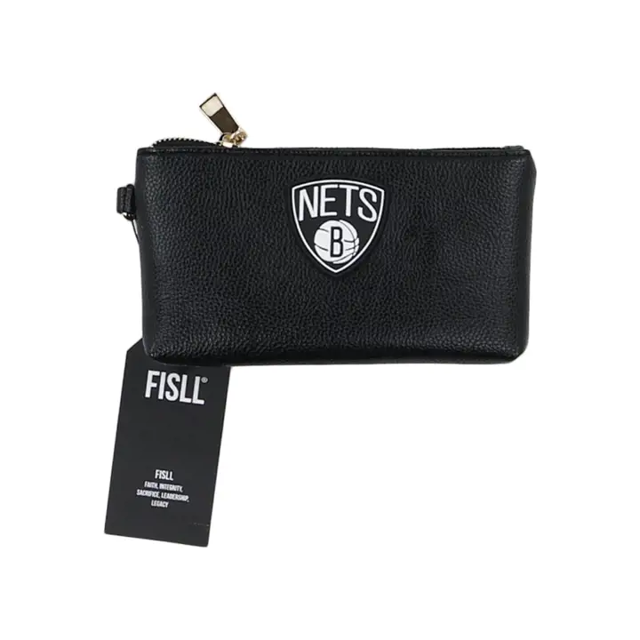 Pochette-bracelet noire Brooklyn Nets