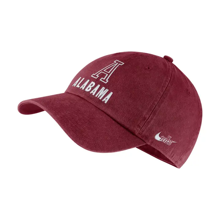Casquette souple ajustable Nike H86 NCAA Alabama Crimson Tide