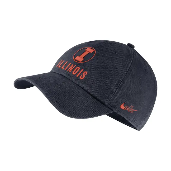 Illinois Fighting Illini NCAA Vault H86 Easy Adj navy