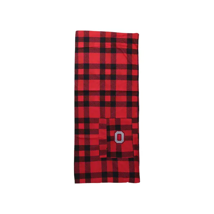 Ohio State Buckeyes Écharpe Infinity avec logo Athlétique O rouge/noir