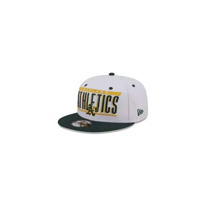 Casquette Oakland Athletics MLB Retro Title 9FIFTY blc/vrt