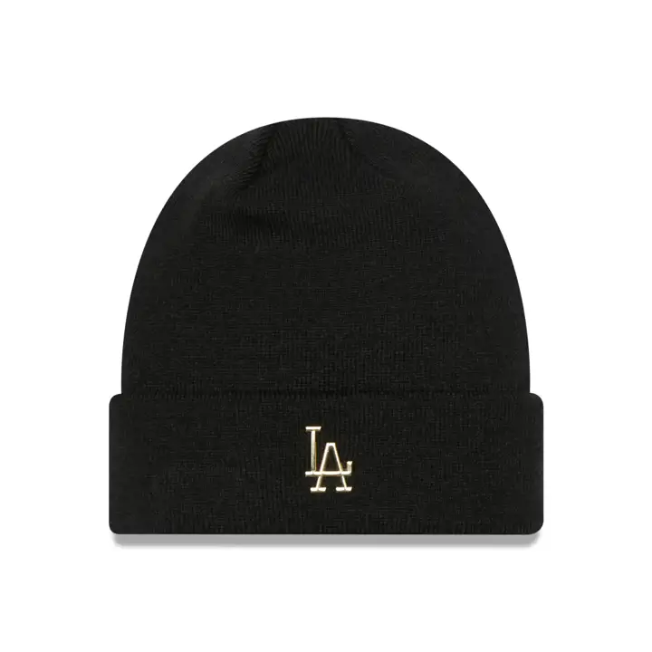 Los Angeles Dodgers MLB Badge Métallique Manchette Tricotée UE noir/noir