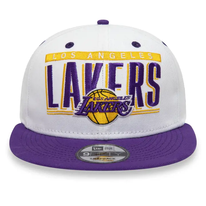 Los Angeles Lakers NBA Rétro Titre EU 9FIFTY blc/vio