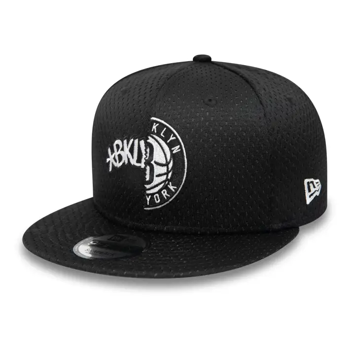 Brooklyn Nets NBA Half Stitch EU 9FIFTY noir/noir