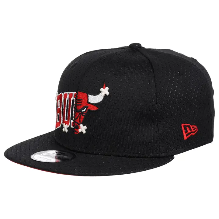 Chicago Bulls NBA Half Stitch EU 9FIFTY noir/noir