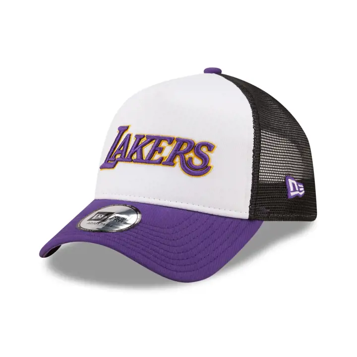 Casquette de camionneur Los Angeles Lakers NBA Team Colour Block A-Frame blc