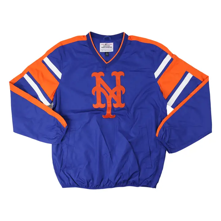 Chandail à encolure en V New York Mets MLB Swing Away rbl
