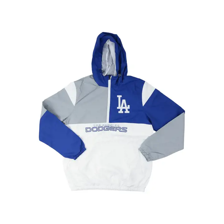 Los Angeles Dodgers MLB Fair Catch Demi-zip rbl/gris/