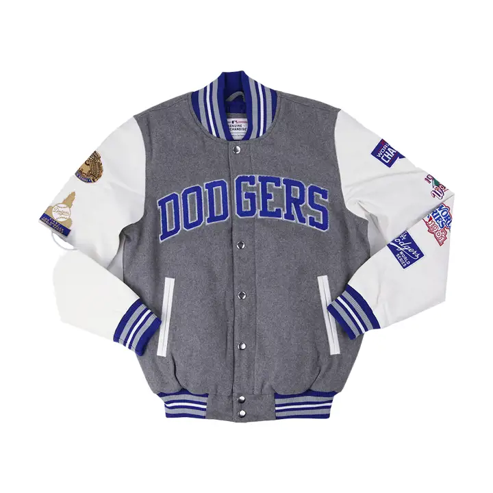 Veste universitaire Los Angeles Dodgers MLB Challenger anthracite/w