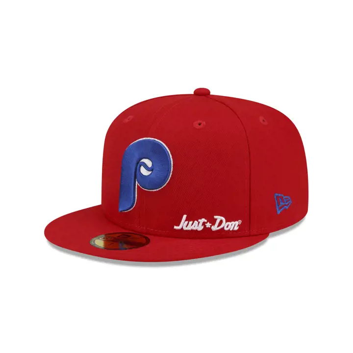 Philadelphia Phillies MLB Just Don 59FIFTY Rouge/Rouge/Gris