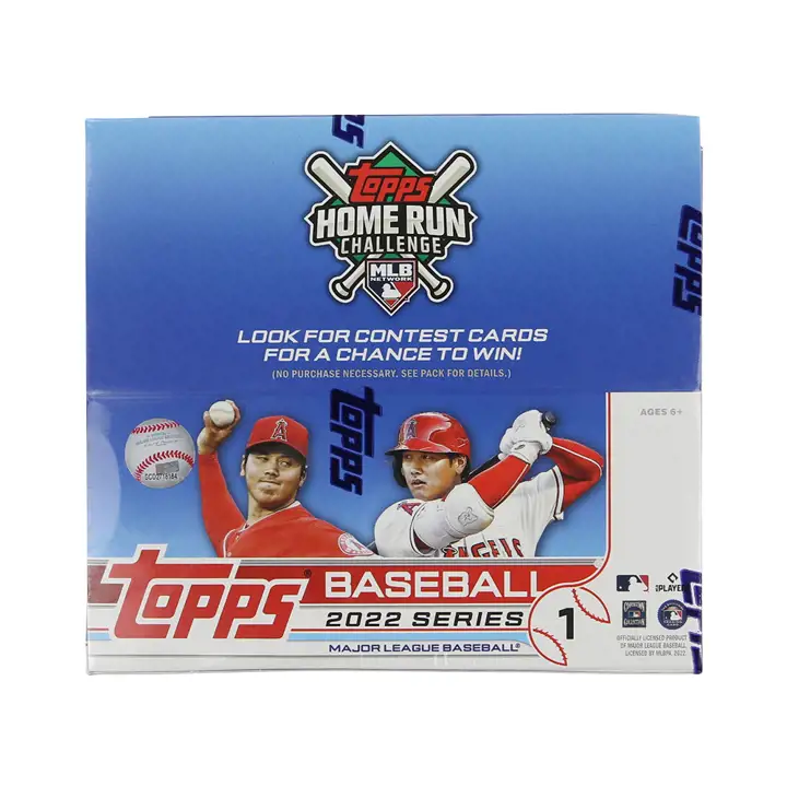 MLB 2022 Topps Baseball Series 1 - Présentoir ast