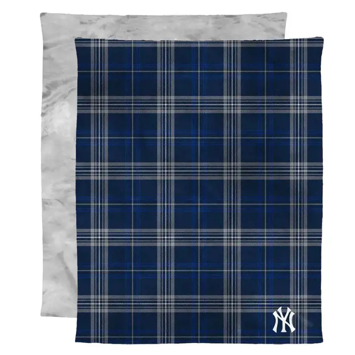 Jeté en fausse fourrure Micro Mink des Yankees de New York