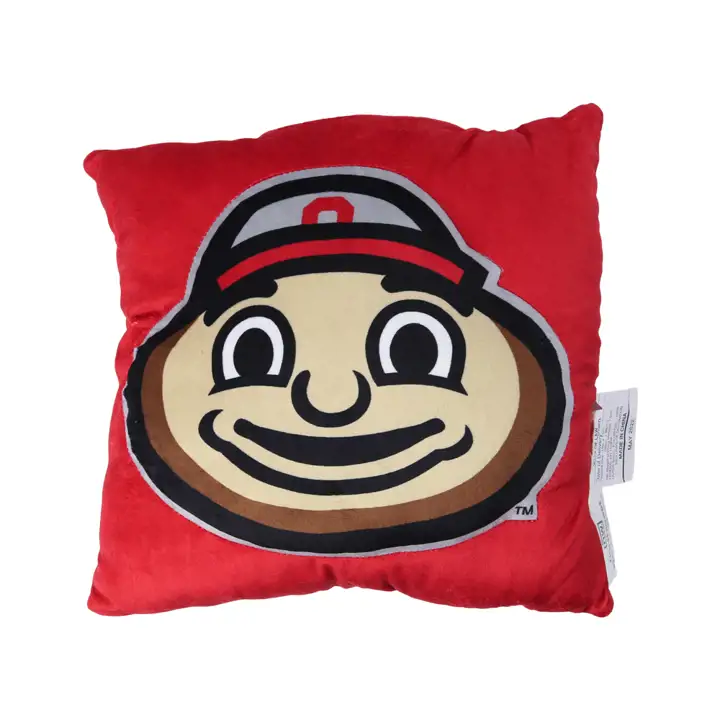 Plaid polaire Buckeyes de l'Ohio State avec poche ast