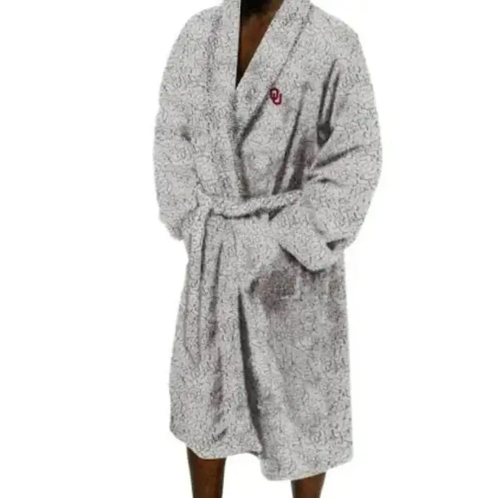 Robe d'intérieur en sherpa Oklahoma Sooners