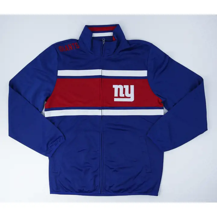 Veste de survêtement New York Giants NFL Off Tackle bleue
