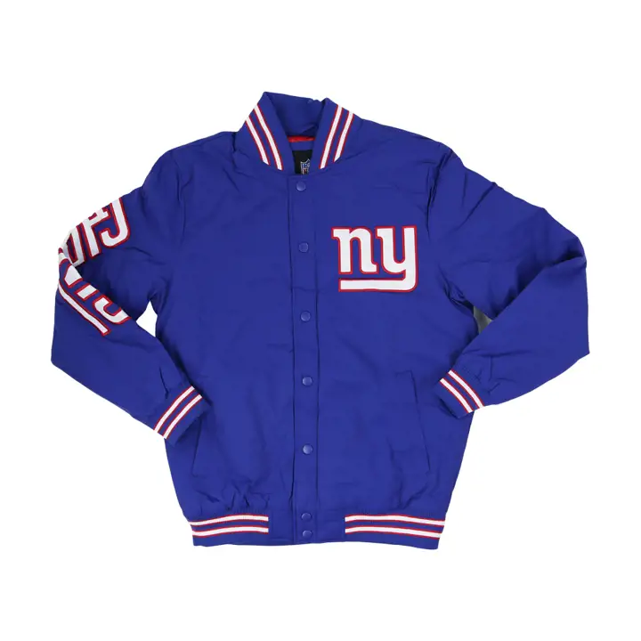 New York Giants NFL Veste universitaire Swingman bleue