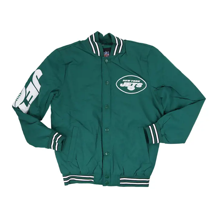 Veste universitaire verte New York Jets NFL Swingman