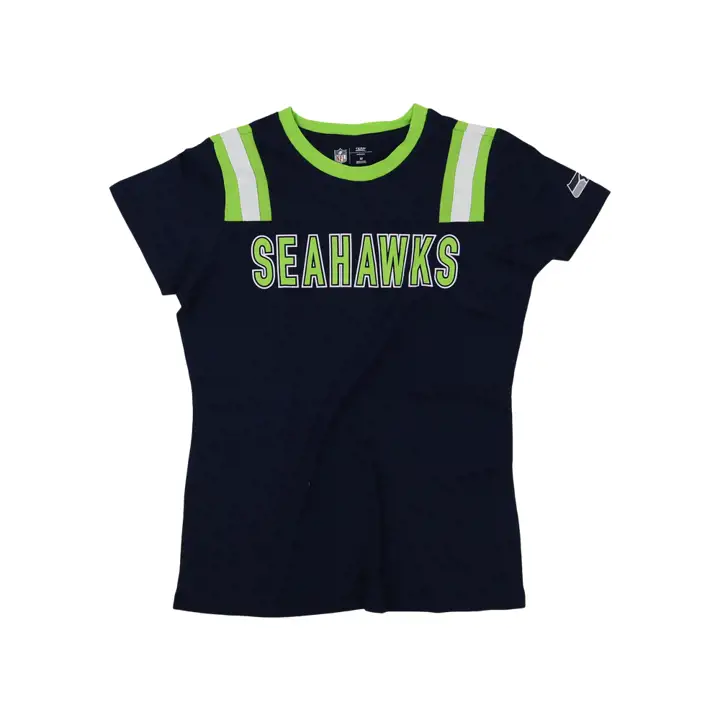 T-shirt femme NFL Hail Mary Seattle Seahawks 22 BLEU MARINE