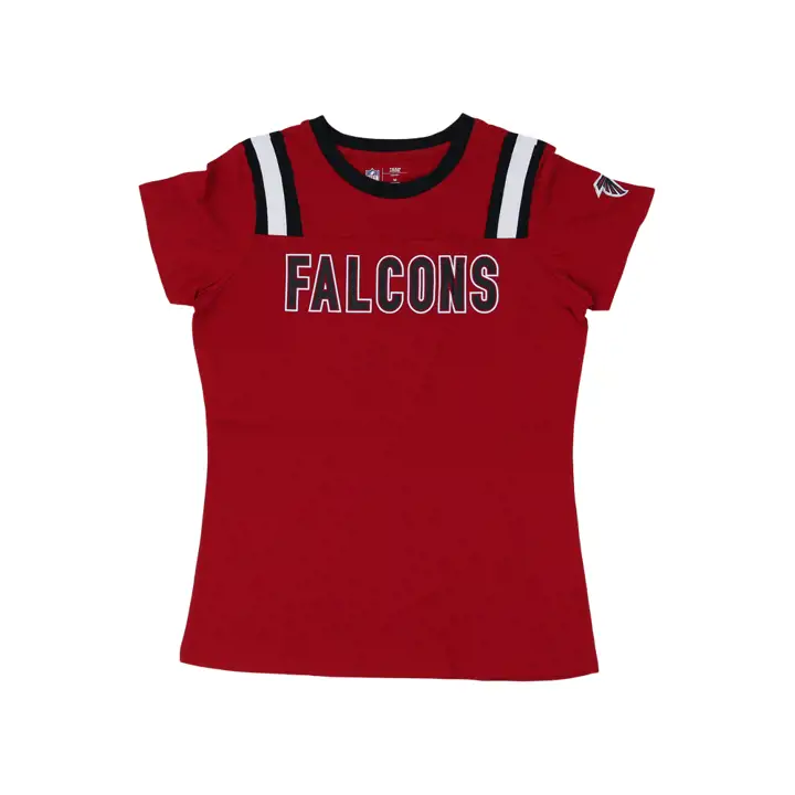 T-shirt NFL "Hail Mary" pour femme Atlanta Falcons 22 ROUGE