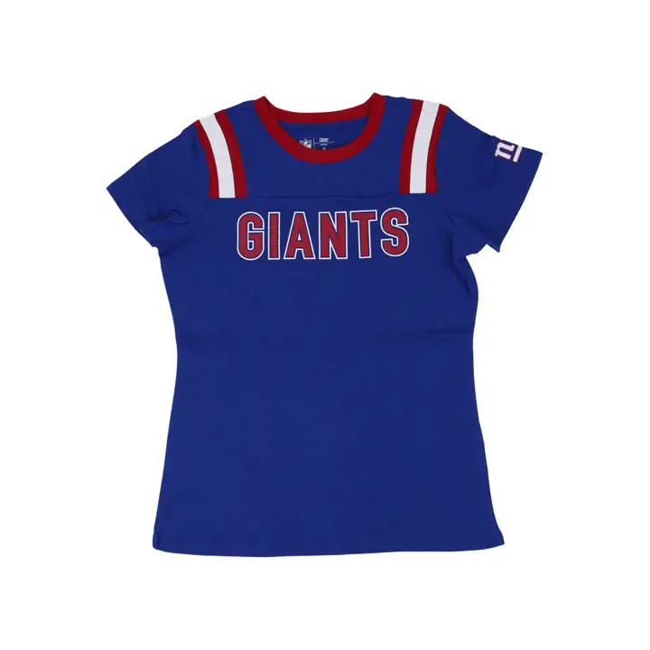 T-shirt Femme NFL Hail Mary New York Giants 22 BLEU