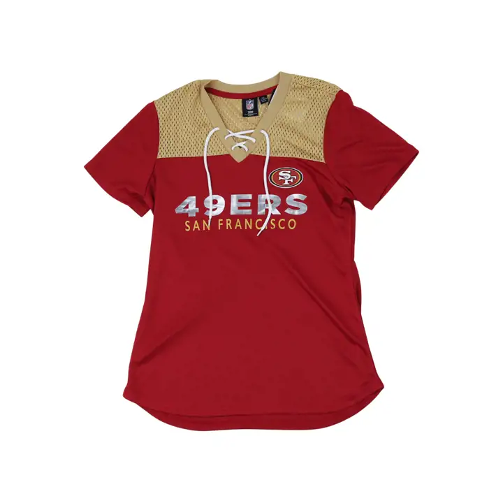T-shirt maillot NFL pour femme San Francisco 49ers Wildcard 22 R