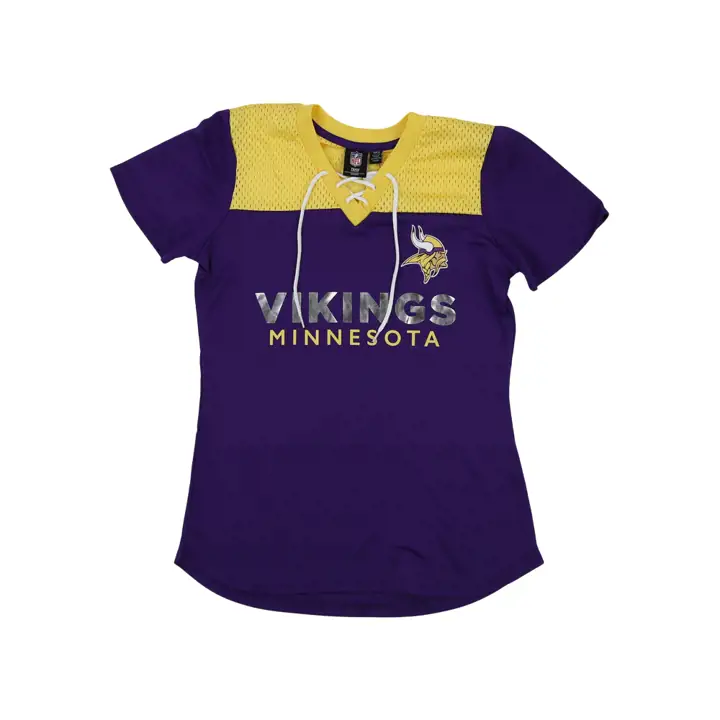 T-shirt Maillot NFL Femme Minnesota Vikings Wildcard 22 VIO