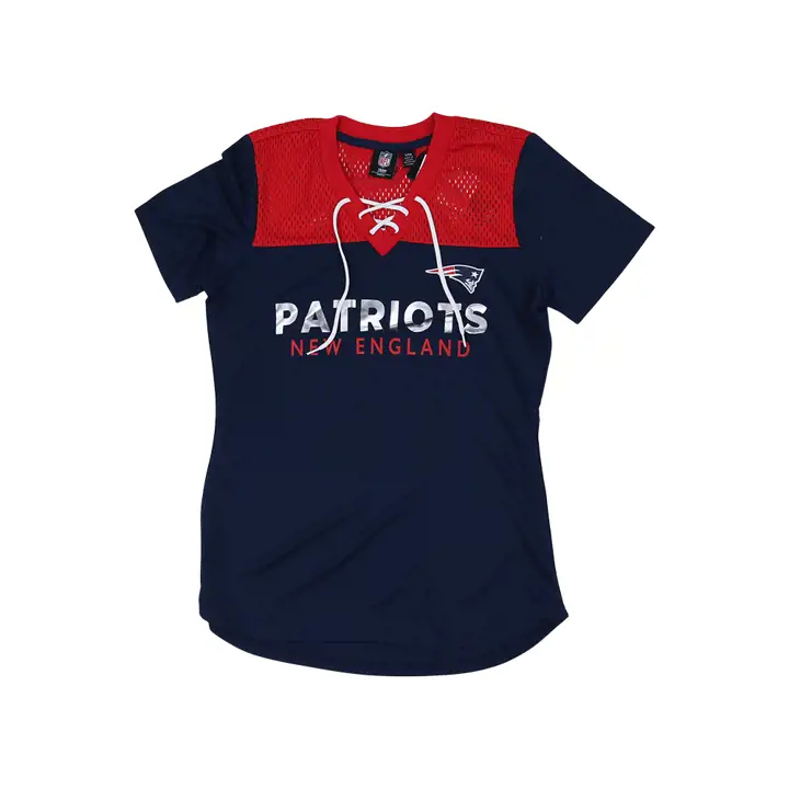 T-shirt maillot NFL pour femme New England Patriots Wildcard 22