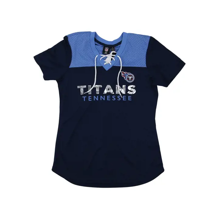 T-shirt maillot femme NFL Tennessee Titans Wildcard 22 MARINE