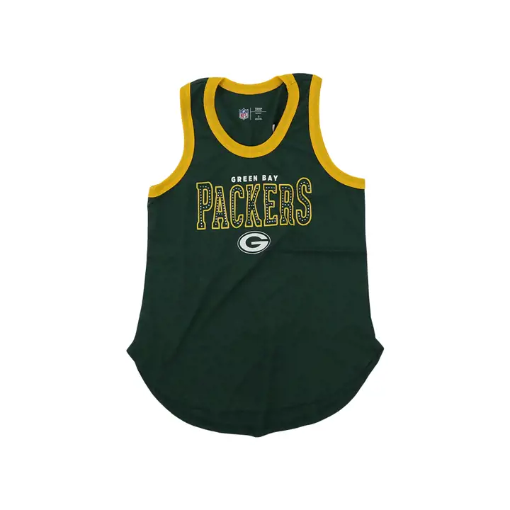 Débardeur universitaire NFL Green Bay Packers pour femme 22 GRN