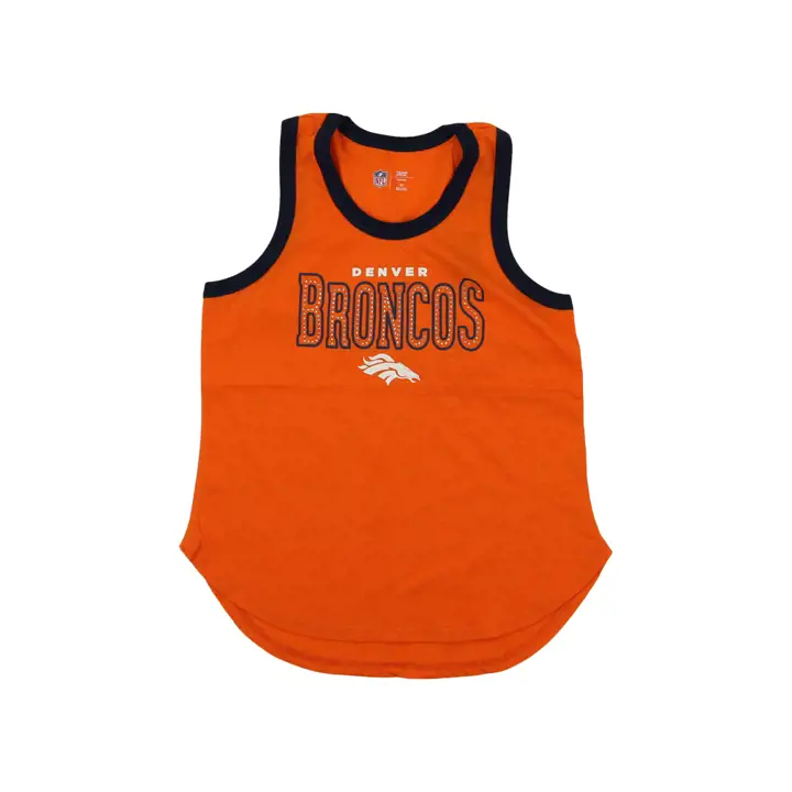 Débardeur universitaire NFL Denver Broncos pour femme 22 ORG