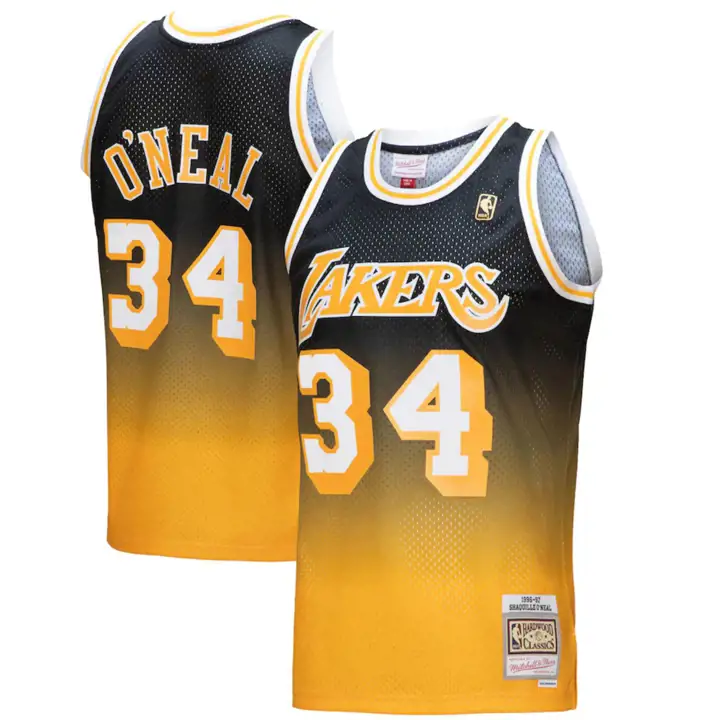Maillot Shaquille O'Neal des LA LAKERS NBA pour jeune avec dégradé (Swingman)