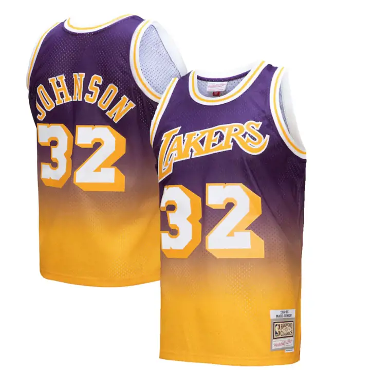 Maillot NBA Los Angeles Lakers Magic Gradient Swingman pour jeune