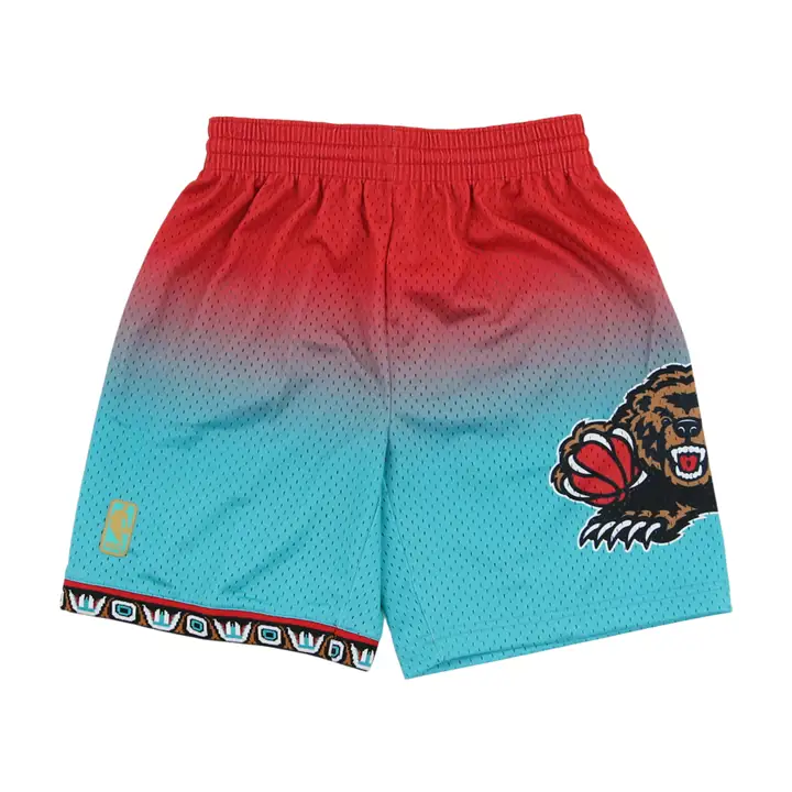 Vancouver Grizzlies NBA Youth Gradient Swingman Short rouge/tél.
