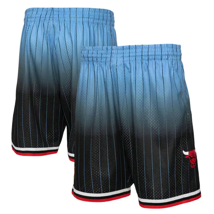 Short Gradient Swingman Youth NBA Chicago Bulls noir/bleu