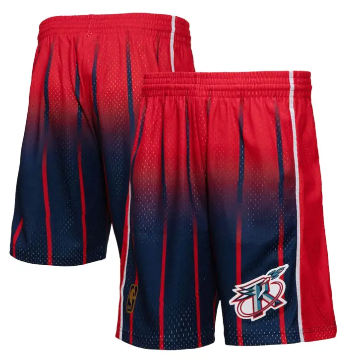 Short de jeune NBA Swingman dégradé marine/rouge Houston Rockets