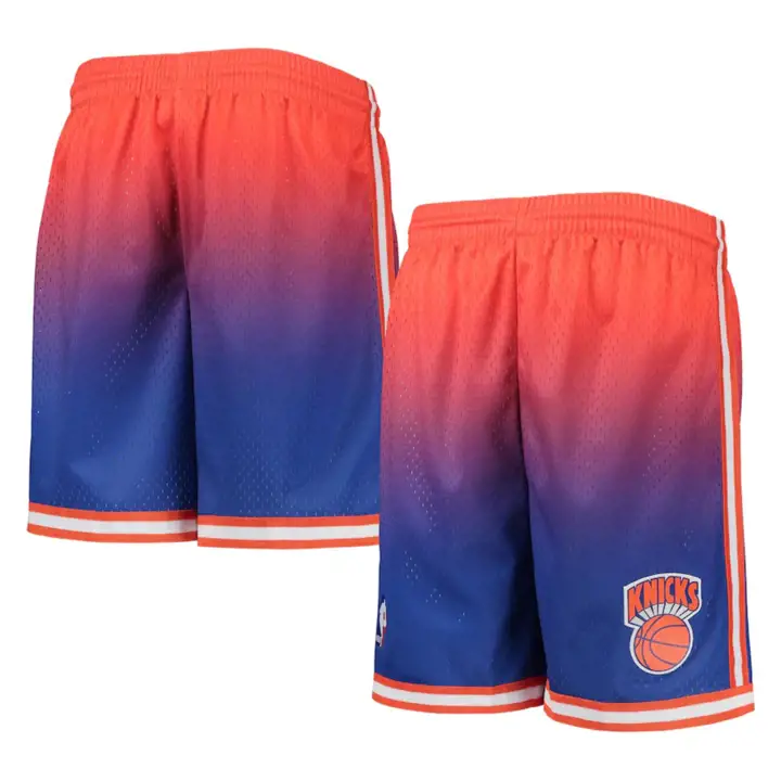 Short Swingman dégradé bleu/orange NBA Youth New York Knicks