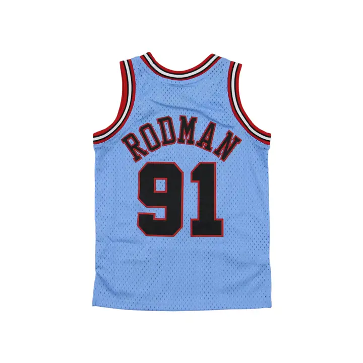 Maillot Swingman Collection Reload Jeunesse NBA des Bulls de Chicago Rodman