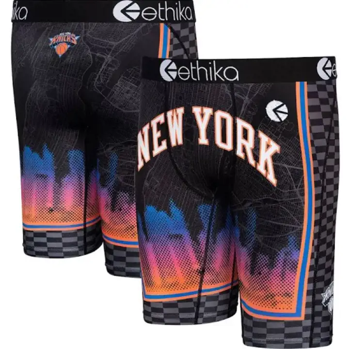 Caleçon New York Knicks NBA City Edition 22 Noir