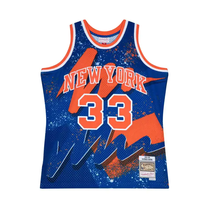 Maillot Swingman NBA Hyper Hoops New York Knicks Patrick Ewing
