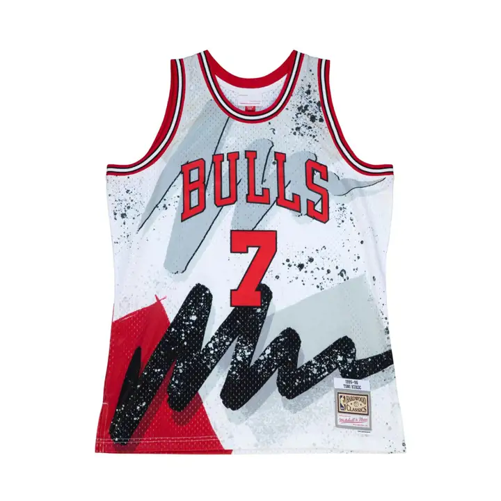 Maillot Swingman NBA Hyper Hoops Chicago Bulls Toni Kukoc blc